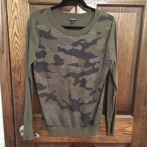Express Camo Sweater